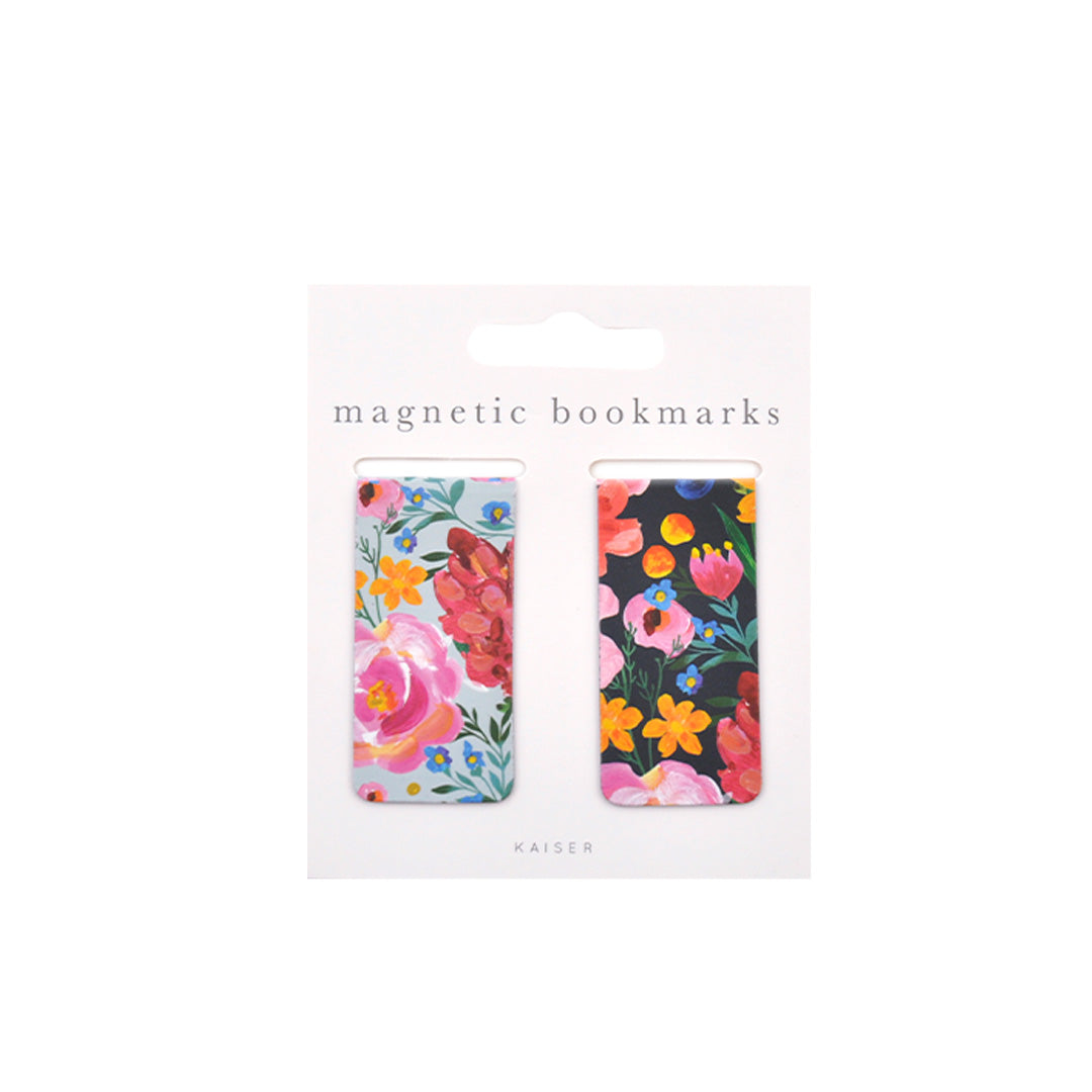 Magnetic Bookmark - Artistic Floral